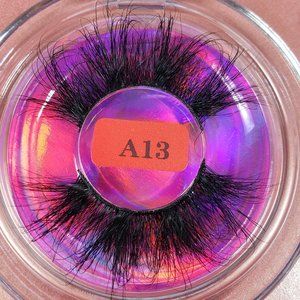 100% Mink Strip Lashes 25mm Full Wispy